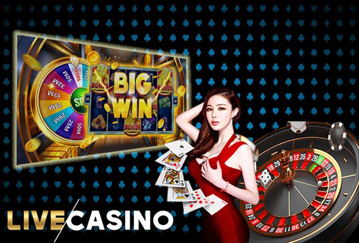 Online Casino with Baccarat — m8bet live casino banner featuring a roulette wheel, playing cards, and a “Big Win” slot screen, highlighting immersive real-time table games and streaming.